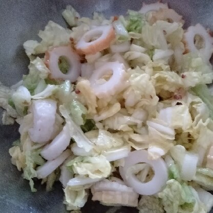 リピしました
白菜サラダ、美味しいです